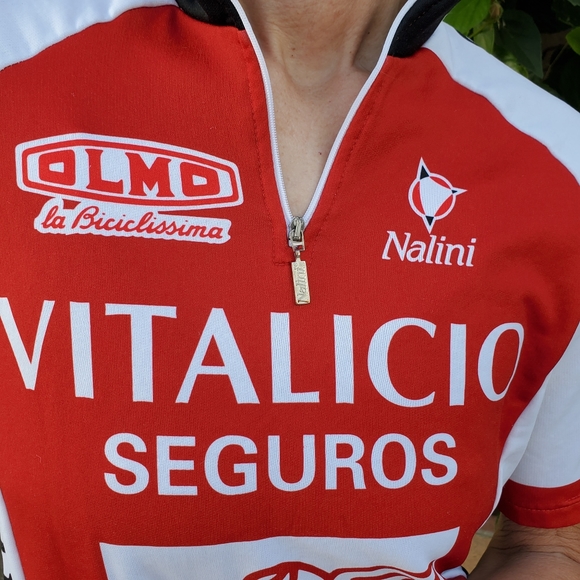 VITALICIO SEGUROS Bicycle Racing Team shirt sm/med cycle workout - Picture 6 of 8